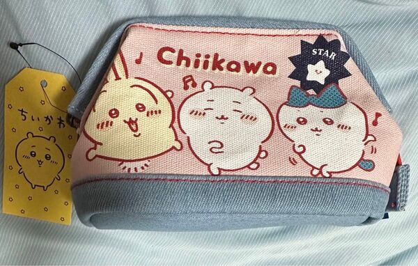 デニムポーチ ちいかわ ハチワレ うさぎ