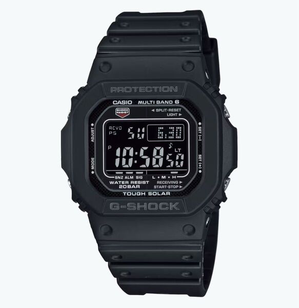 新品未使用 CASIO G-SHOCK GW-M5610U-1BJF 電波ソーラー腕時計 イルミネーター カシオ ジーショック