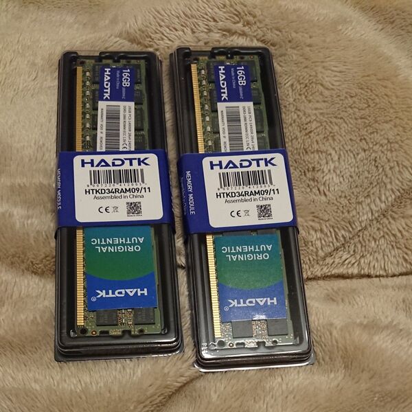HADTK MacPro用 メモリ 32GB (16GB×2枚組) DDR3 PC3 メモリサーバーワークステーション対応
