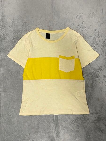 N.HOOLYWOOD エヌハリウッド ボーダー ポケット 半袖 Tシャツ カットソー トップス