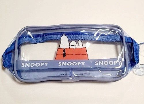 peanuts SNOOPY スヌーピー ビニールポーチ ファスナーポーチ ペンポーチ 温泉 スパ 旅行 トラベル
