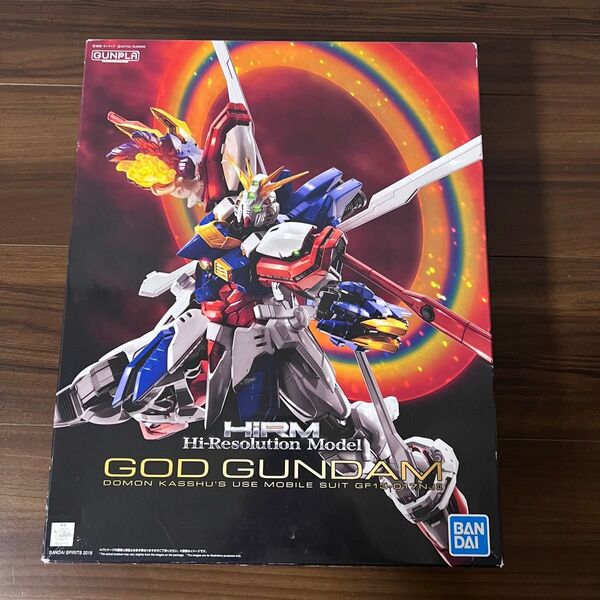ハイレゾリューションモデル ゴッドガンダム 未組立 機動武闘伝Gガンダム