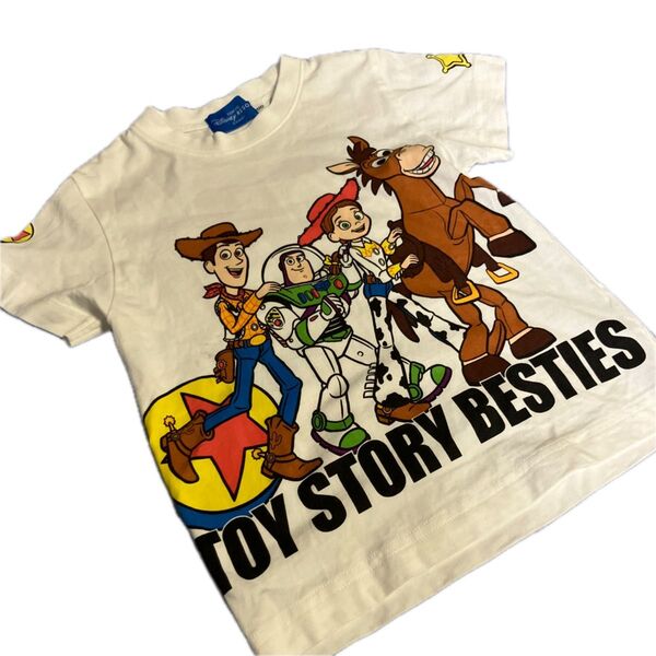 トイストーリーのなかよしベスティーズTシャツ半袖 Tシャツ 100センチ