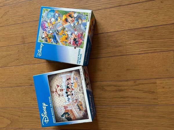 ディズニー ジグソーパズル 108ピース 2個セット