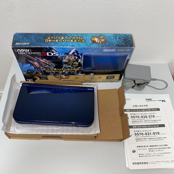 Nintendo NEWニンテントー3DSLL メタリックブルー
