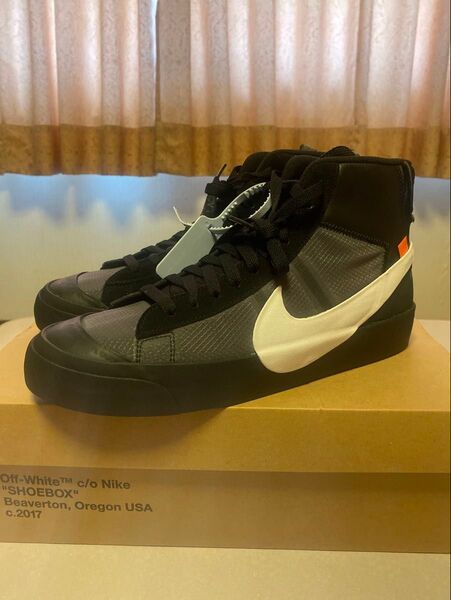 【新品】NIKE×OFF-WHITE BLAZER MID 27.5㎝(値下げ不可)