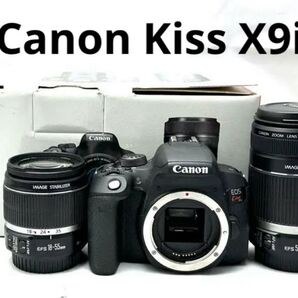 Canon EOS Kiss X9i ダブルズームレンズセット♪難しい設定不要!即ご利用いただけます♪