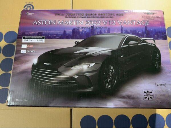ラジコン おもちゃ アストンマーティン VANTAGE ヴァンテージ 遊び ブラック