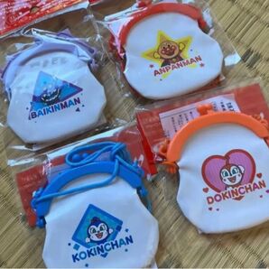アサヒ カルピスカルピス 非売品アンパンマンがまぐちポーチ4種類