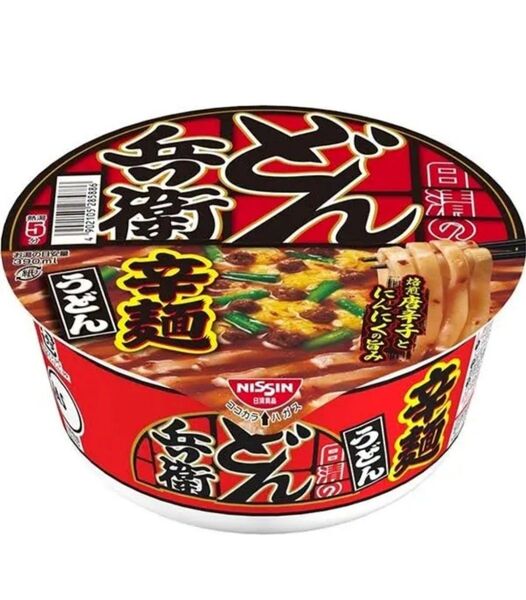 日清食品 どん兵衛 きつねうどん 辛麺カップ麺