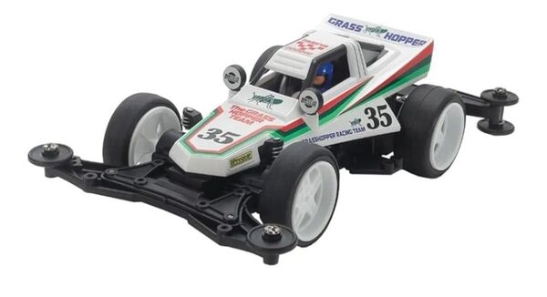 タミヤ 完成品ミニ四駆特別企画 グラスホッパー スーパーIIシャーシ 95635