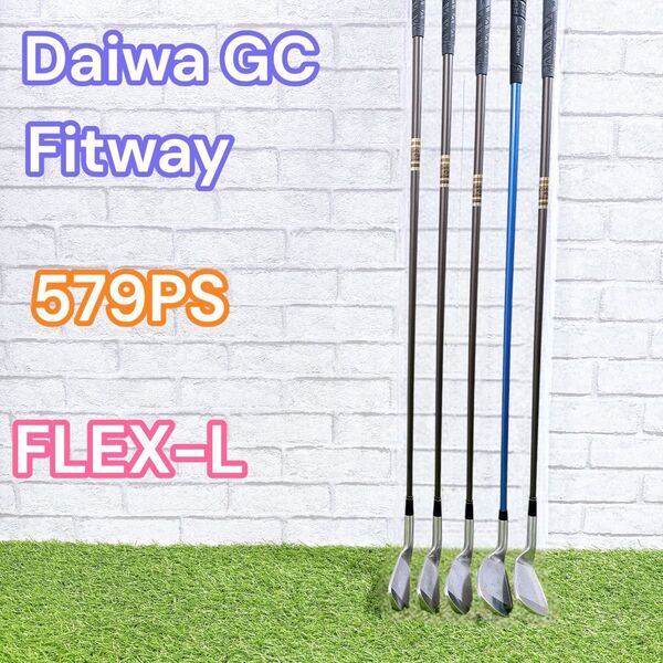 レディース アイアン セット Daiwa GC Cats eye FLEX-L