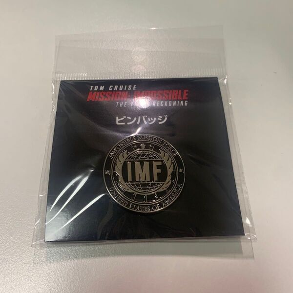 映画 ミッションインポッシブル ファイナルレコニング グッズ ピンバッチ ピンバッジ トムクルーズ IMF