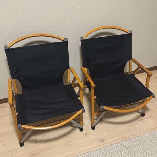 カーミットチェア Kermit Chair BLACKカスタム 二脚セット 正規品 Made in USA
