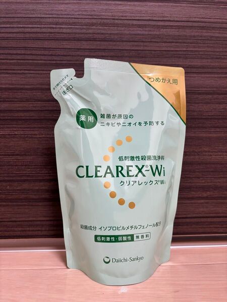 第一三共ヘルスケア クリアレックスWi ボディソープ 詰め替え 380ml 1個