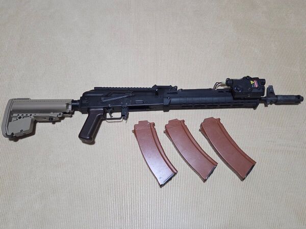 マルイ 次世代 aks74n カスタム 電動ガン マグプル