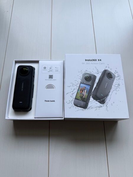 Insta360 X4、1回使用、風防マイクカバー(1セット欠品)