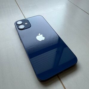 iPhone 12 mini、128GB、ブルー、本体のみ、バッテリー最大容量83%