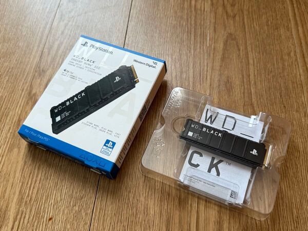 美品 PS5用 SSD 4TB 公式ライセンス商品 WD_BLACK SN850P NVMe SSD 4TB