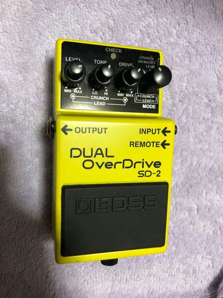 BOSS エフェクター SD-2 デュアルオーバードライブ ギターエフェクター 中古品
