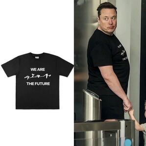 WE ARE GIGA THE FUTURE」Tシャツ(イーロン・マスク着用モデル)