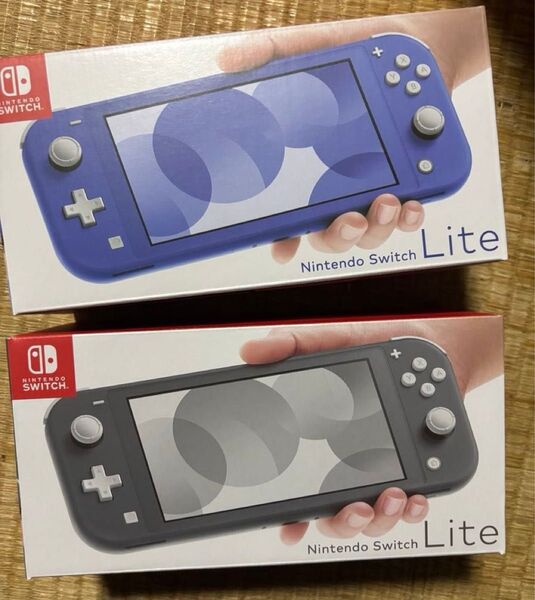 ★Nintendo Switch Lite★ニンテンドースイッチライト ブルー、グレー新品2台セット