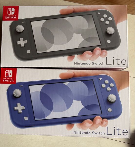 ☆Nintendo Switch Lite☆ニンテンドースイッチライト☆ブルー、グレー新品2台セット