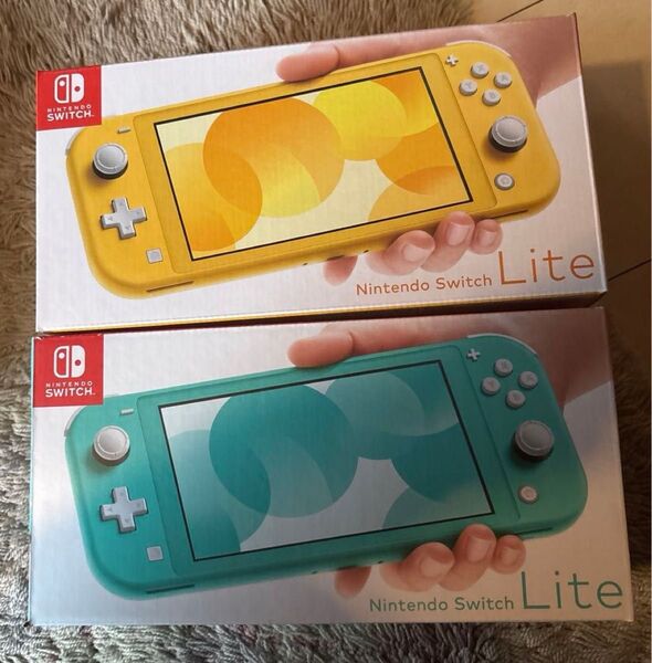 ★Nintendo Switch Lite★ニンテンドースイッチライト★イエロー、ターコイズ 新品2台セット