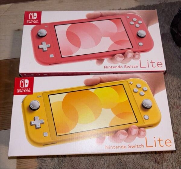 ★★Nintendo Switch Lite★★ニンテンドースイッチライト イエロー、コーラル 新品2台セット