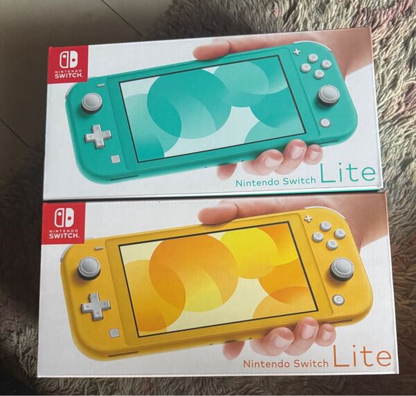 ☆★Nintendo Switch Lite★☆ニンテンドースイッチライト イエロー、ターコイズ新品2台セット