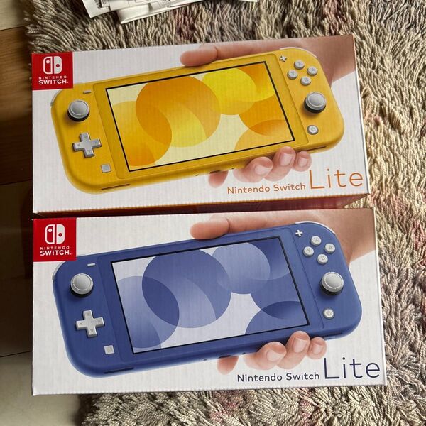 ★★Nintendo Switch Lite★★ニンテンドースイッチライト ブルー、イエロー 新品2台セット