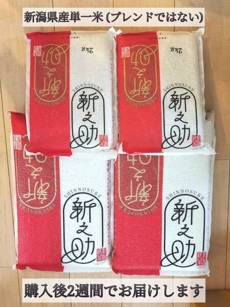 【新潟県産】【令和6年産】【単一米】新之助 14kg 米 5kg 10kg 精米は発送直前♪