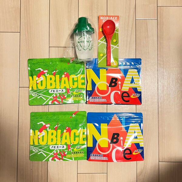 ノビエース ココア味 4袋 シェイカー付き