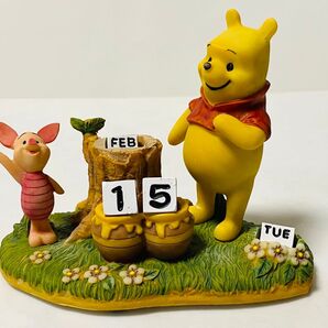 【 美品 】Disney & SETO CRAFT プーさん 万年カレンダー