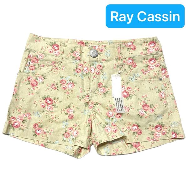 Ray Cassinレイカズン★花柄デニムパンツ★ショートパンツ