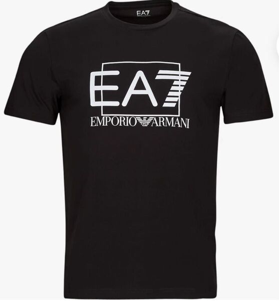 アルマーニエクスチェンジ EA7 半袖Tシャツ ブラック Lサイズ