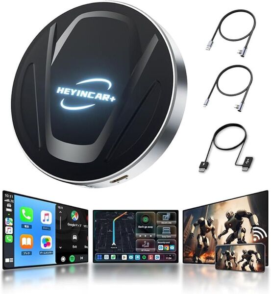 【新品】HEYINCAR+ CarPlay AI Box Android 13