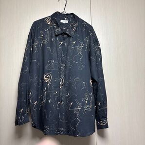 Whim Gazette 総柄シャツ