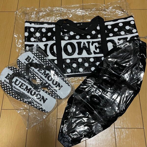 BLUE MOON BLUE ブルームーンブルー ビーチサンダル ビーチボール 保冷バッグ トートバッグ プール 海 ビーサン