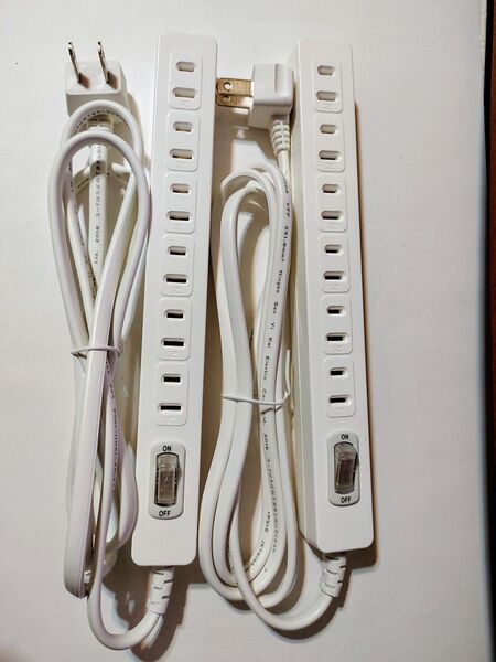 イケア 電源タップ6個口 2個セット