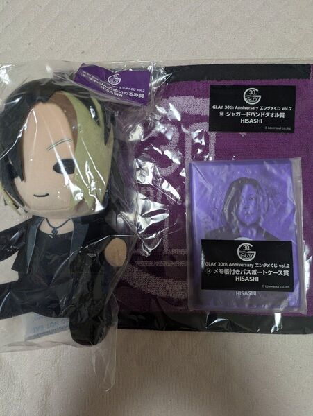 GLAY エンタメくじ HISASHI 3点セット