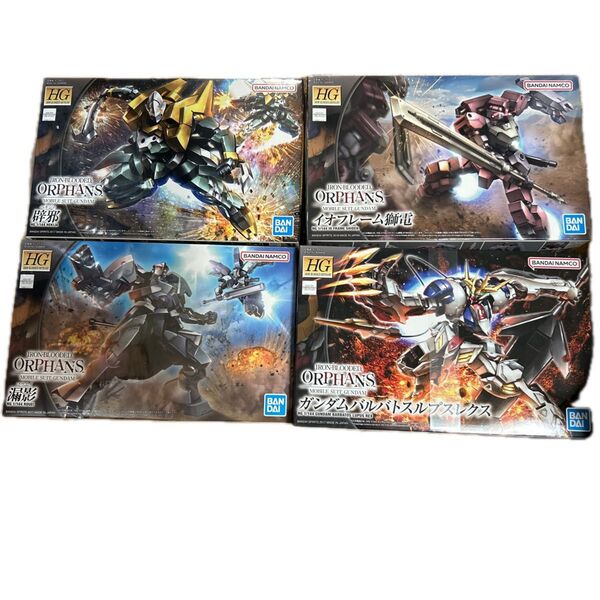 【4個セット】HG 鉄血のオルフェンズ ガンプラセット