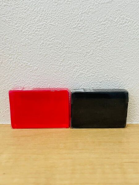 【新品未使用】 ◎ サンソリット スキンピールバー ティートゥリー 赤 黒