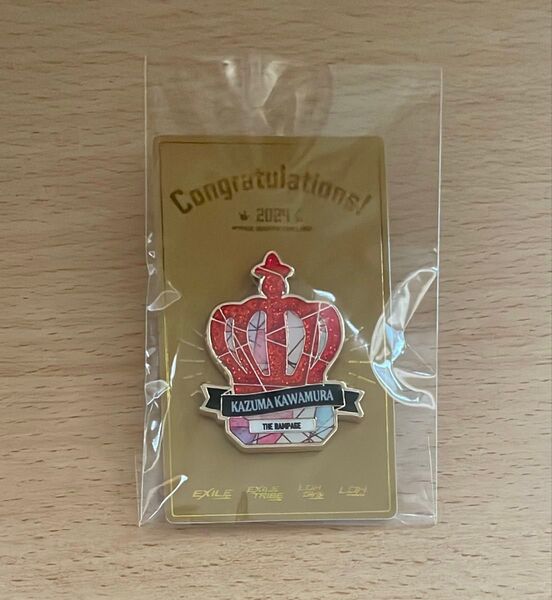 THE RAMPAGE 川村壱馬 EXILE TRIBE mobile マイページバトル ピンバッジ 非売品