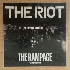 THE RAMPAGE アルバム THE RIOT オリジナルステッカー