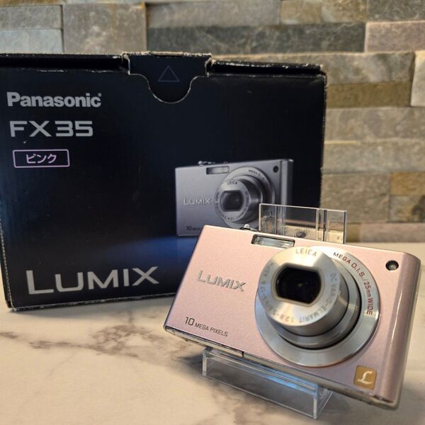Panasonic LUMIX ルミックス DMC-FX35 ピンク デジカメ デジタルカメラ コンデジ