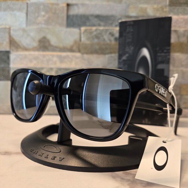 OAKLEY オークリー サングラス フロッグスキン LX ブラック プリズム 美品 アイウェア