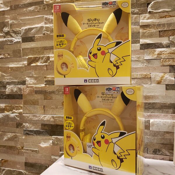 HORI ゲーミング ヘッドセット ピカチュウ 新品 Nintendo Switch 公式 ポケモン ポケットモンスター スイッチ