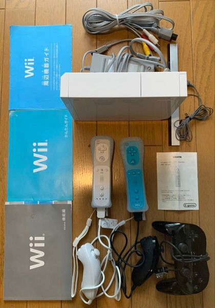 Wii 本体RVL-001(JPN)一式 マリオカートソフト1本セット