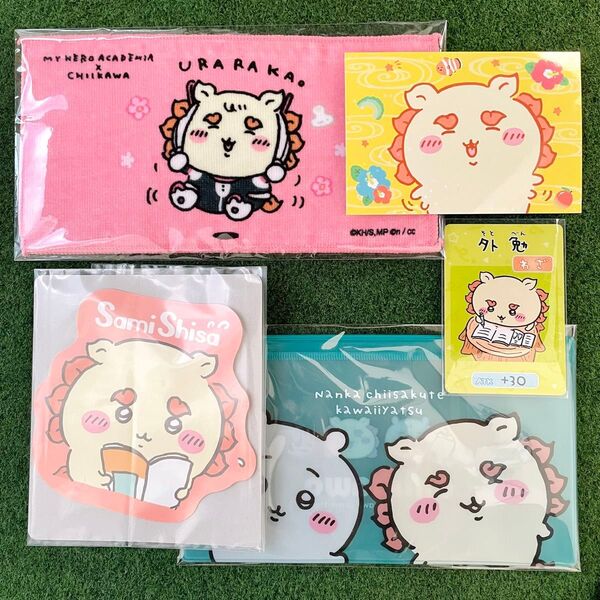 ちいかわ★シーサーセット ブロマイドカード ダイカットステッカー他